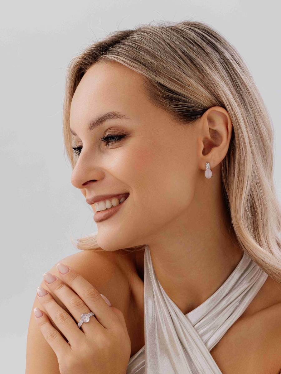 Серьги из серебра с кварцами и фианитами (Арт. 2340100373л-30)-1.jpg