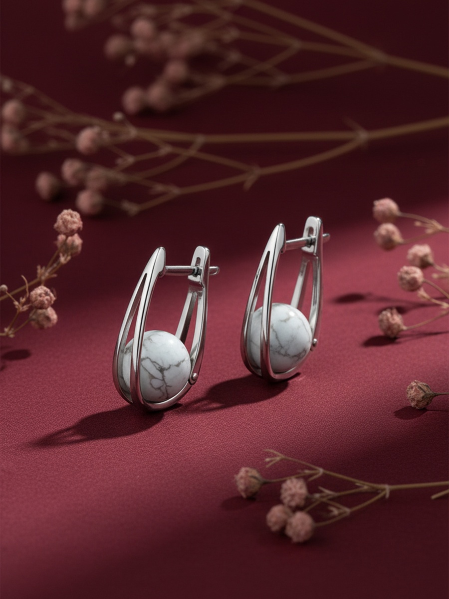 Серьги из серебра с кахолонгом (Арт. 2340К01554)-1.jpg