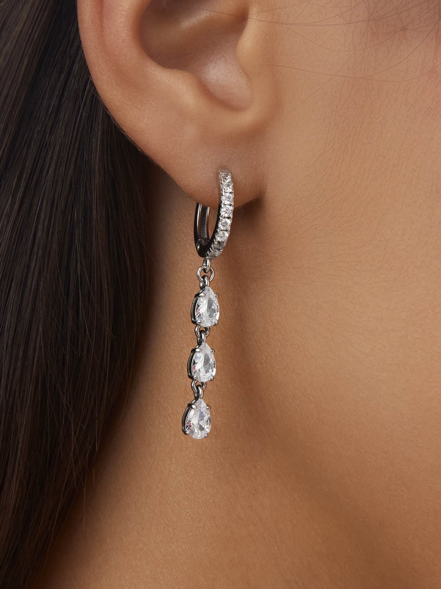 Серьги из серебра с фианитами (Арт. 2340204992л)-2.jpg