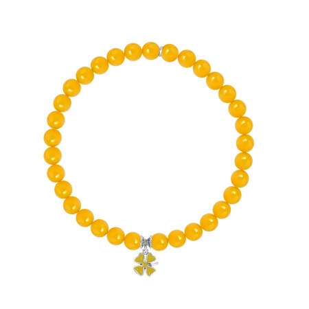 Купить браслет из серебра с эмалью и агатами