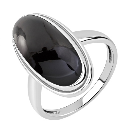 Купить кольцо из серебра с агатом в интернет-магазине KRASNOE