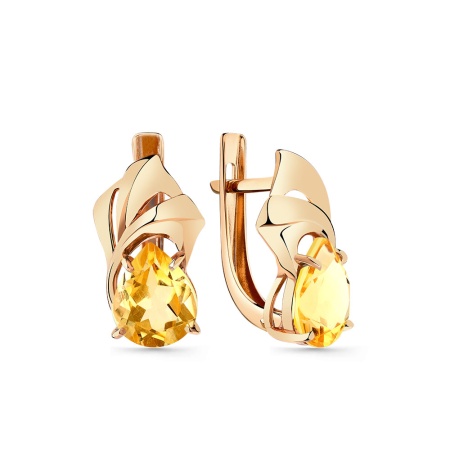 Серьги из золота 02-3-511-1000-010 от KRASNOE, металл Золото, вставка 