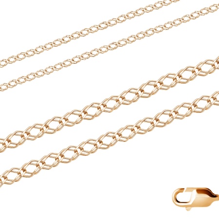 Цепь из серебра без вставок