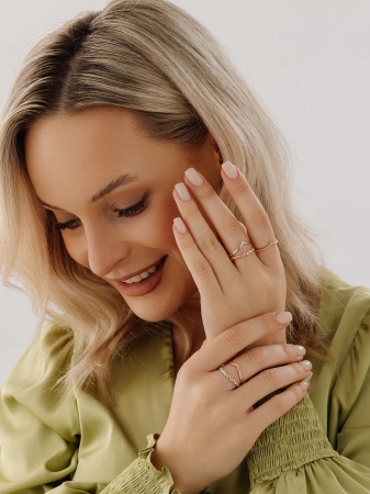 Купить браслет из серебра с фианитами