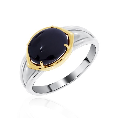 Купить кольцо из серебра с агатом в интернет-магазине KRASNOE