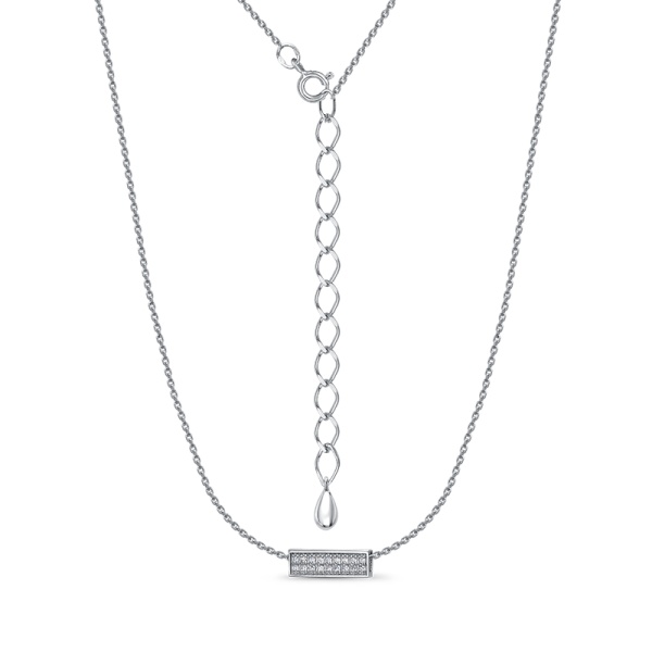 Колье из серебра