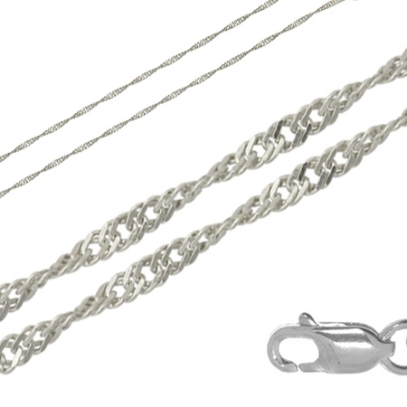 Купить цепь из серебра без вставок