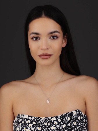 Купить подвески из серебра с фианитом