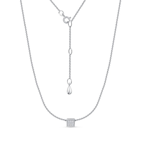Колье из серебра