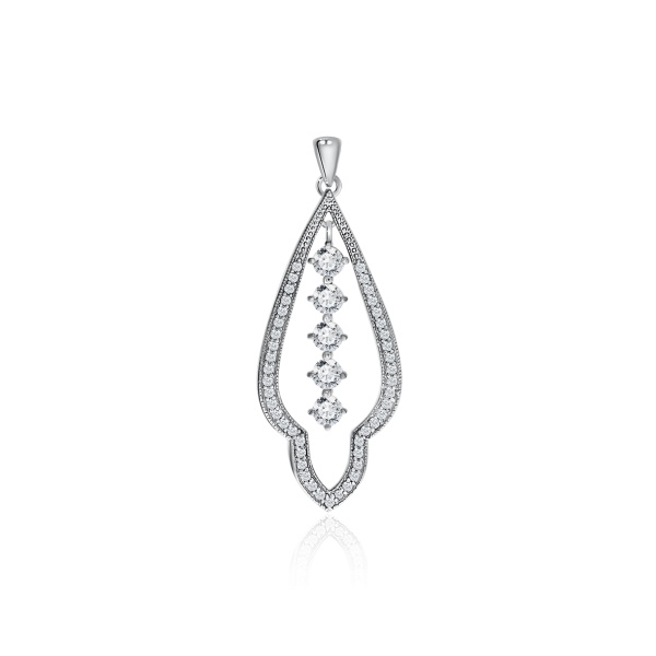 Купить подвеска из серебра с фианитами Купить подвеска из серебра с фианитами