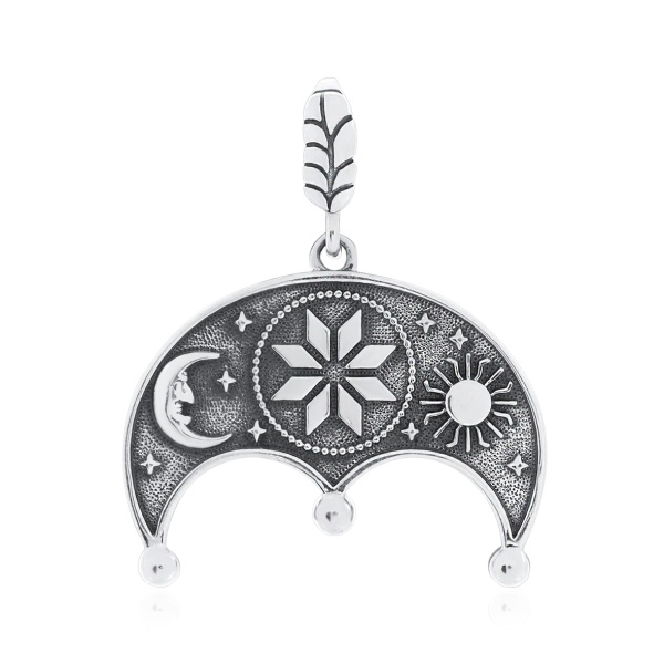 Купить подвеска из серебра без вставок