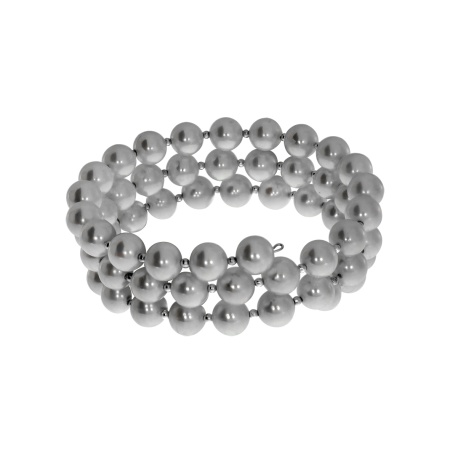 Купить браслет из серебра с жемчугом