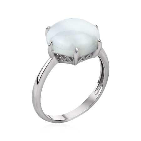 Купить кольцо из серебра сперламутром в интернет-магазине KRASNOE