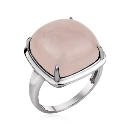 Купить кольцо из серебра с кварцем в интернет-магазине KRASNOE