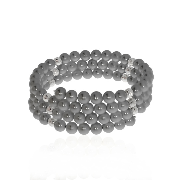 Купить браслет из серебра с жемчугом