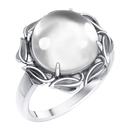 Купить кольцо из серебра с кошачьим глазом в интернет-магазине KRASNOE