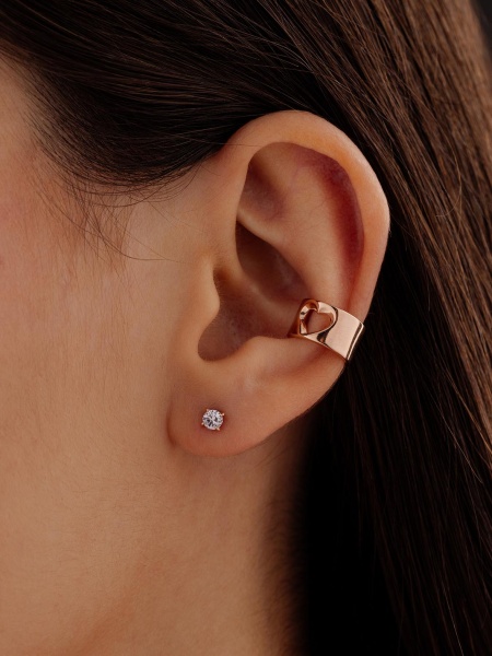 Серьги из серебра без вставок