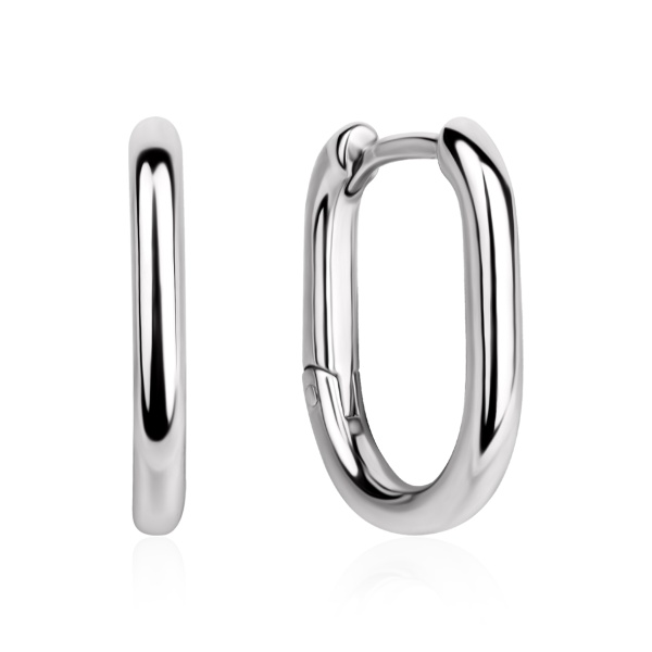 Серьги из серебра без вставок в ювелирном интернет-магазине