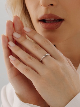 Купить кольцо из серебра без вставок в интернет-магазине KRASNOE