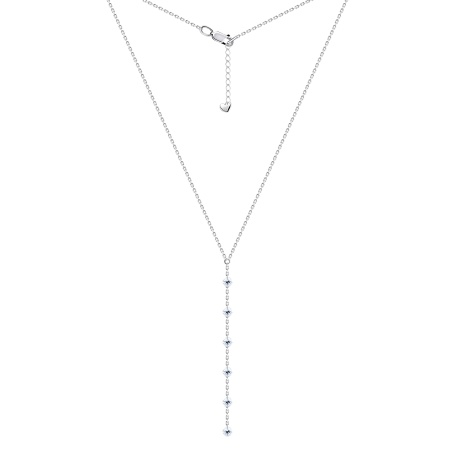 Колье из серебра с фианитами 8340202241-3-45