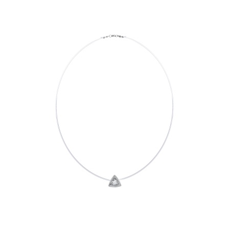 Колье из серебра с фианитами 8340203029-38