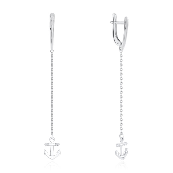 Серьги из серебра