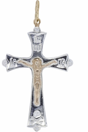 Крест из серебра