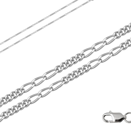 Цепь из серебра без вставок