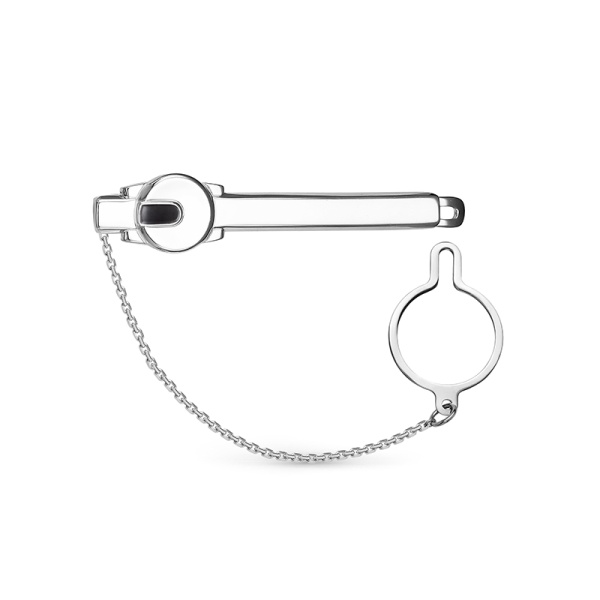 Зажим для галстука из серебра