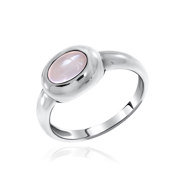 Купить кольцо из серебра с кварцем в интернет-магазине KRASNOE