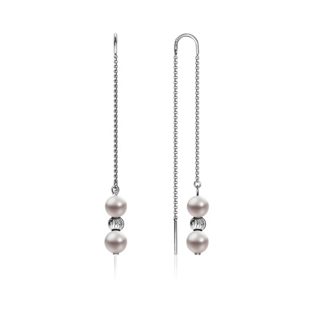 2340240720-6-21 Серьги (Ag 925) 2340240720-6-21 от KRASNOE, металл Серебро, вставка 