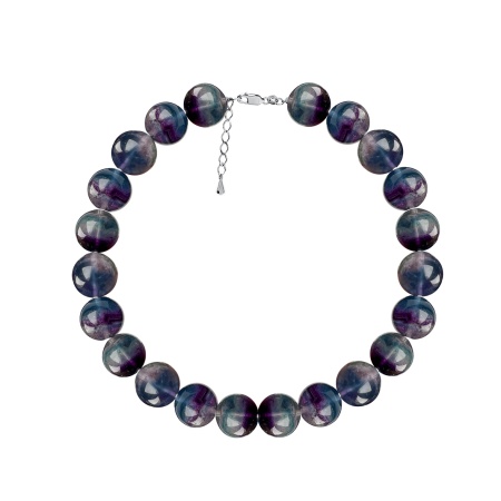 Купить браслет из серебра с флюоритами