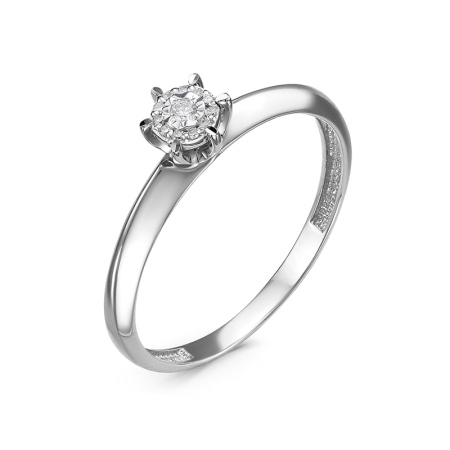 Кольцо из золота с бриллиантом