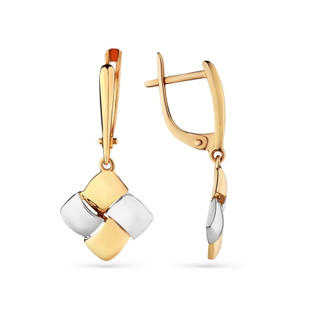 Серьги из золота без вставок 2000463 от KRASNOE, металл Золото, вставка Без вставок Серьги из золота без вставок 2000463 от KRASNOE, металл Золото, вставка Без вставок