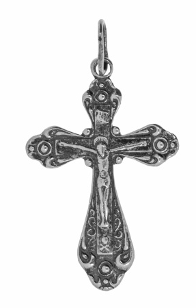 Подвеска из серебра без вставок