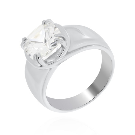 Купить кольцо из серебра с фианитом в интернет-магазине KRASNOE