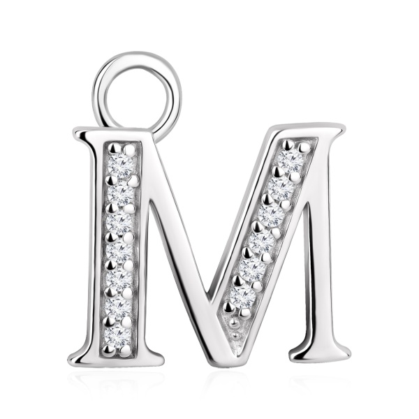 Купить подвеска из серебра с фианитами