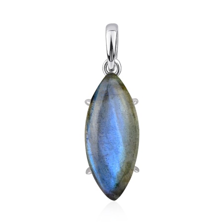 Купить подвеска из серебра с лабрадоритом