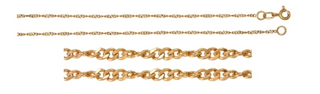 Купить цепь из золота без вставок