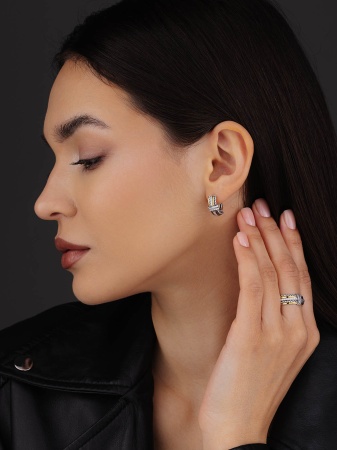 Серьги из серебра