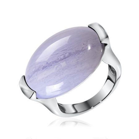 Купить кольцо из серебра с агатом в интернет-магазине KRASNOE