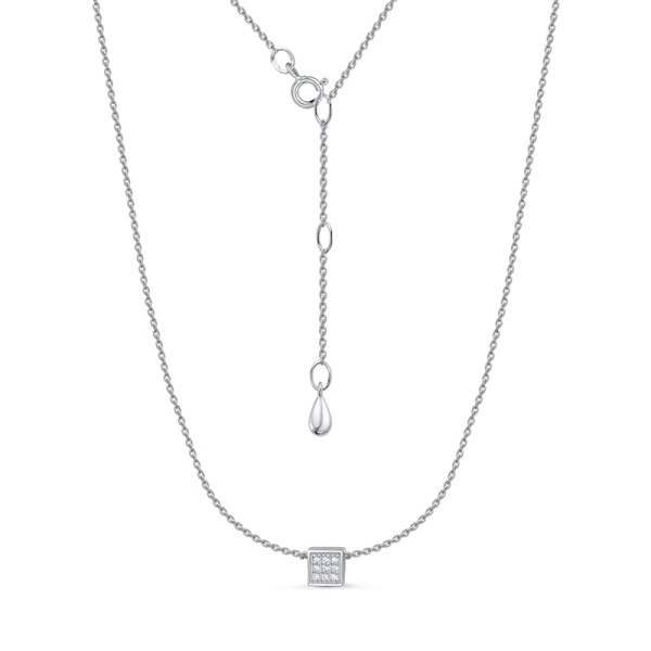 Колье из серебра