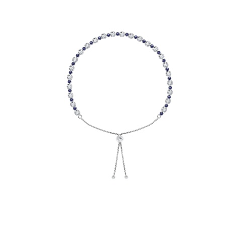 Купить браслет из серебра с фианитами