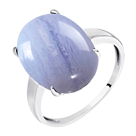 Купить кольцо из серебра с агатом в интернет-магазине KRASNOE