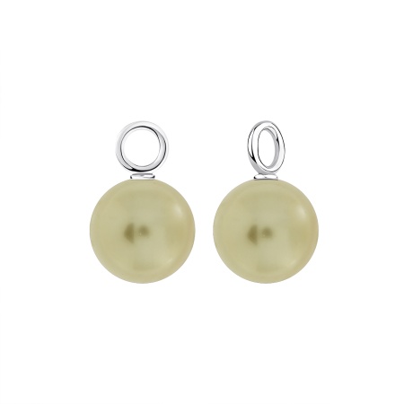 Купить подвески на серьги из серебра с жемчугом