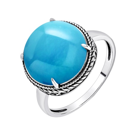 Купить кольцо из серебра с кораллом в интернет-магазине KRASNOE