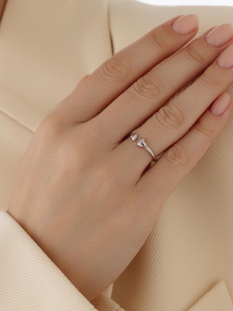 Купить кольцо из серебра без вставок в интернет-магазине KRASNOE