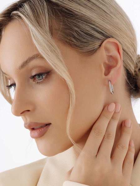 Серьги из серебра 