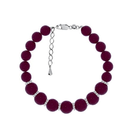 Купить браслет из серебра с агатами