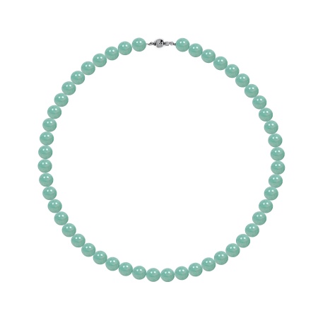 Бусы из серебра с амазонитами 8340376100-40
